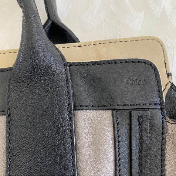 Chloe East-West Tote Bag gray black - Picture 9 of 14